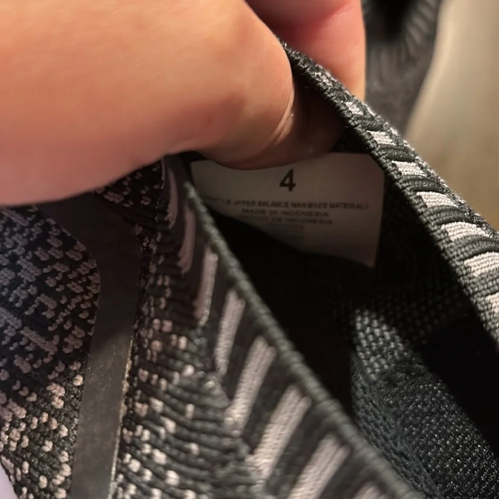 Lightly Black and Gray Slip-On Sneakers from Target